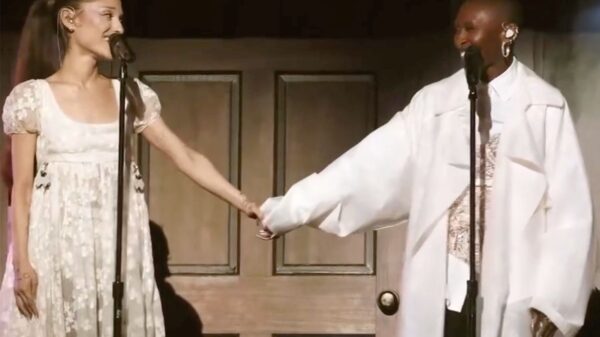 Ariana Grande Reunites with “Wicked” Costar Cynthia Erivo for Surprise Duet During Second London Show