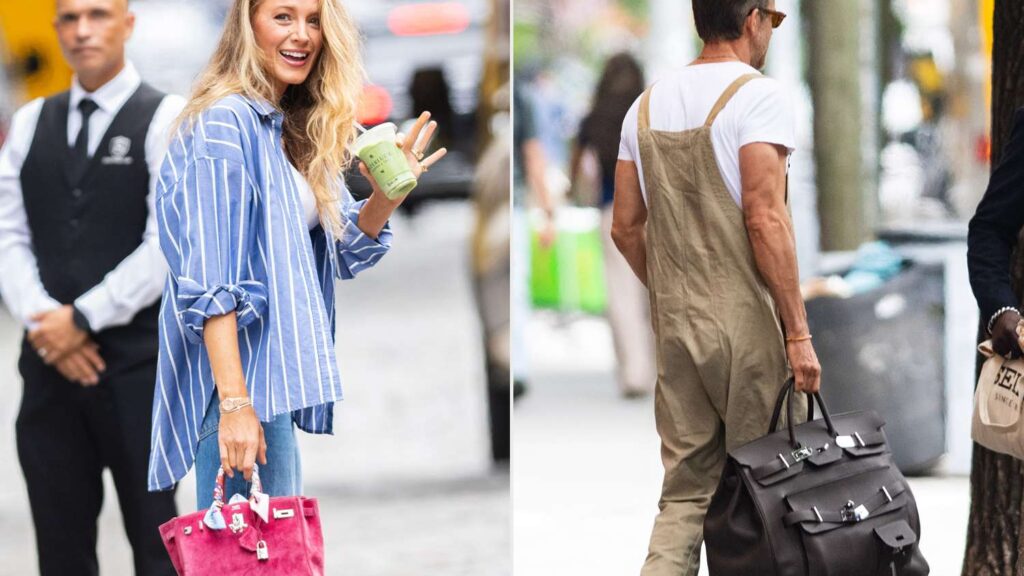 Blake Lively and Ryan Reynolds Step Out with Coordinating Hermès Bags Worth Over $100K
