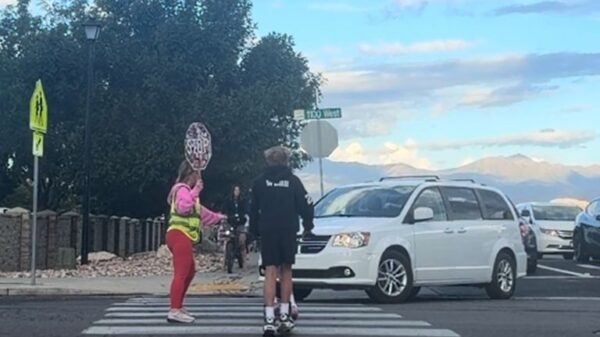 Crossing Guard Throws Herself in Front of Oncoming Car as It Accelerates Toward Children
