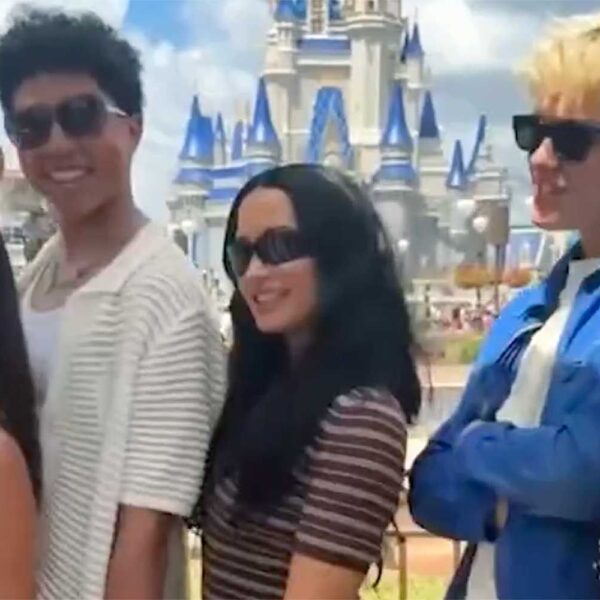 Demi Lovato Visits Disneyland with the Cast of “Camp Rock 3”