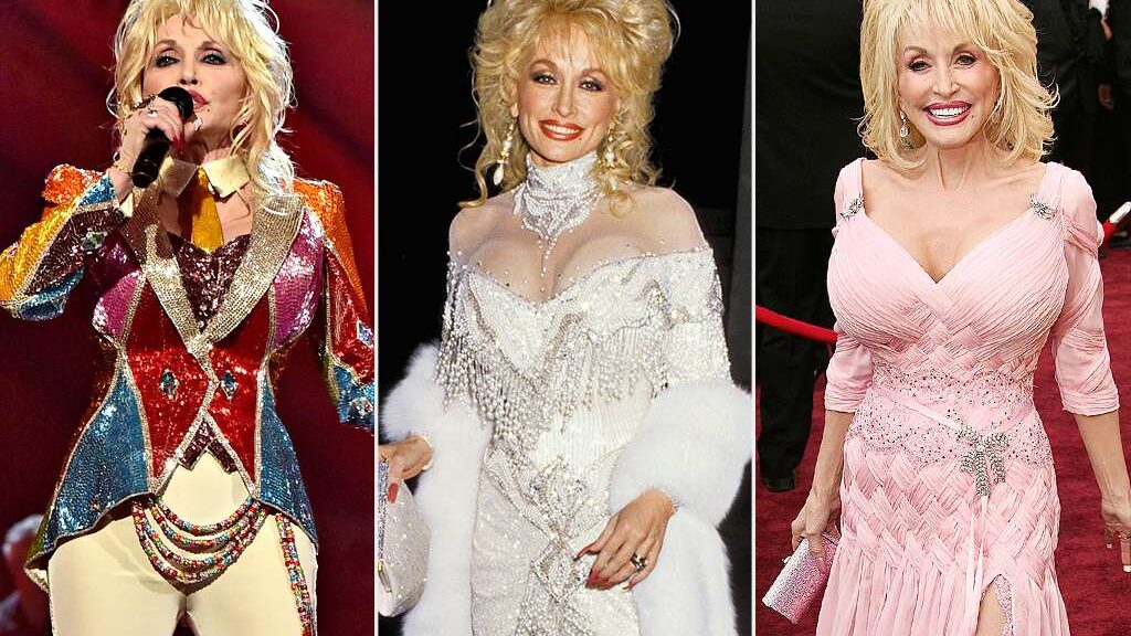 Dolly Parton’s Most Dazzling Style Moments, from Rhinestoned Pants and Fringe to Over-the-Top Gowns