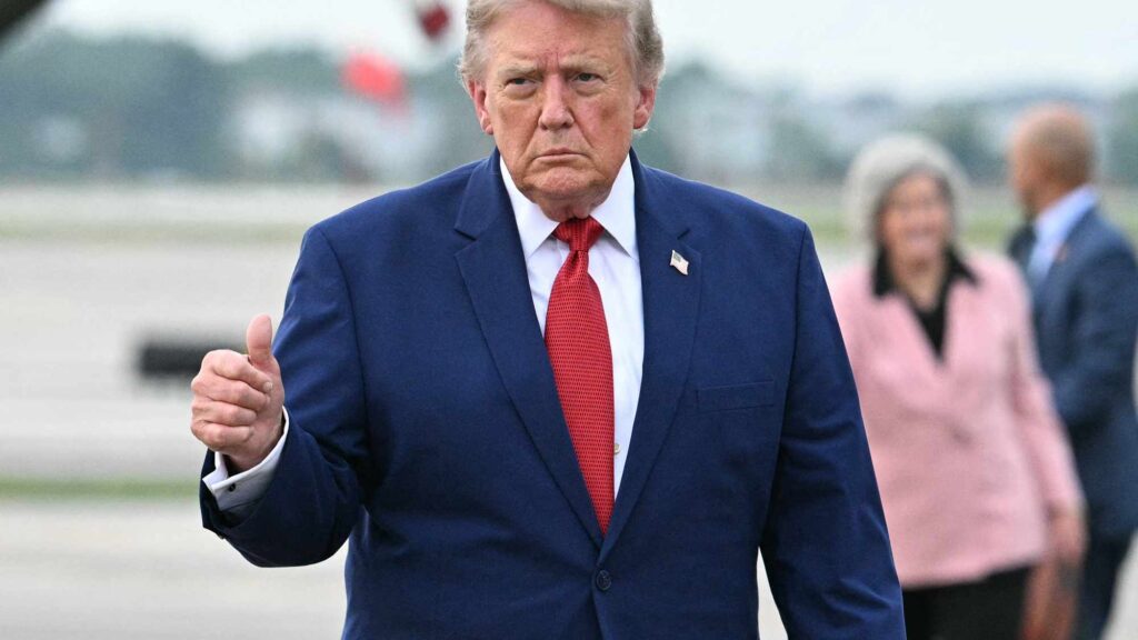 Trump Says Air Carrier Near Iran Hasn’t Been There ‘Nearly Long Enough’ amid Reports of Sailors Throwing Themselves Overboard
