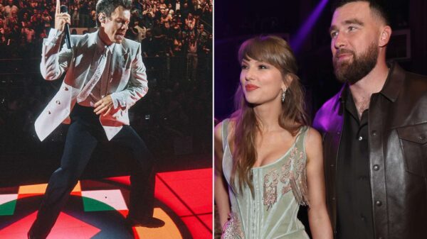 Harry Styles Nods to Ex Taylor Swift’s Wedding to Travis Kelce During Madison Square Garden Concert: Watch