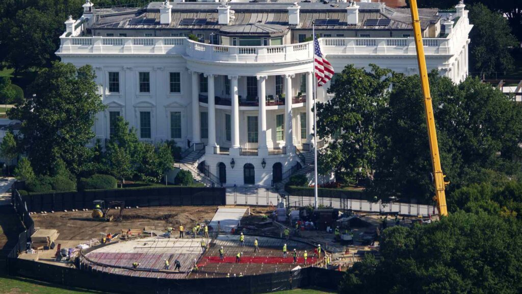 Trump’s Controversial White House Renovations Are Nearing a $1 Billion Price Tag, Report Estimates