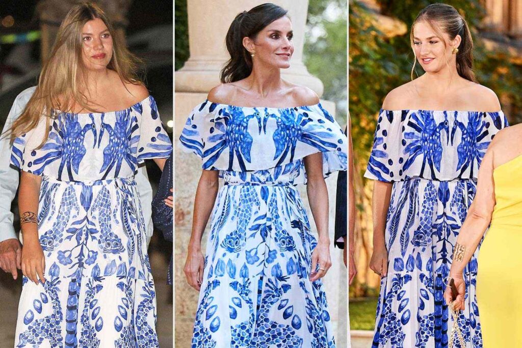 Princess Sofia of Spain Recycles Vacation Dress Previously Worn by Her Mom and Sister