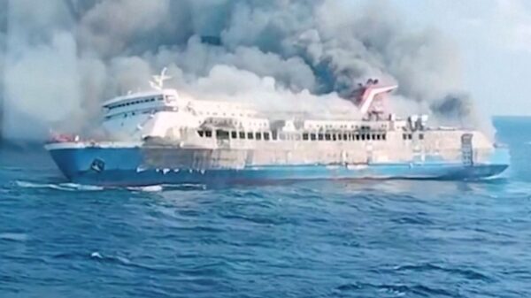 At Least 5 Dead, Dozens Missing After Ferry Carrying 271 People Catches Fire