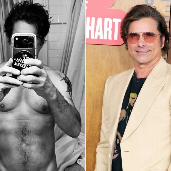 John Stamos Shows Off His Abs in Steamy Shirtless Selfie as He Celebrates 63rd Birthday