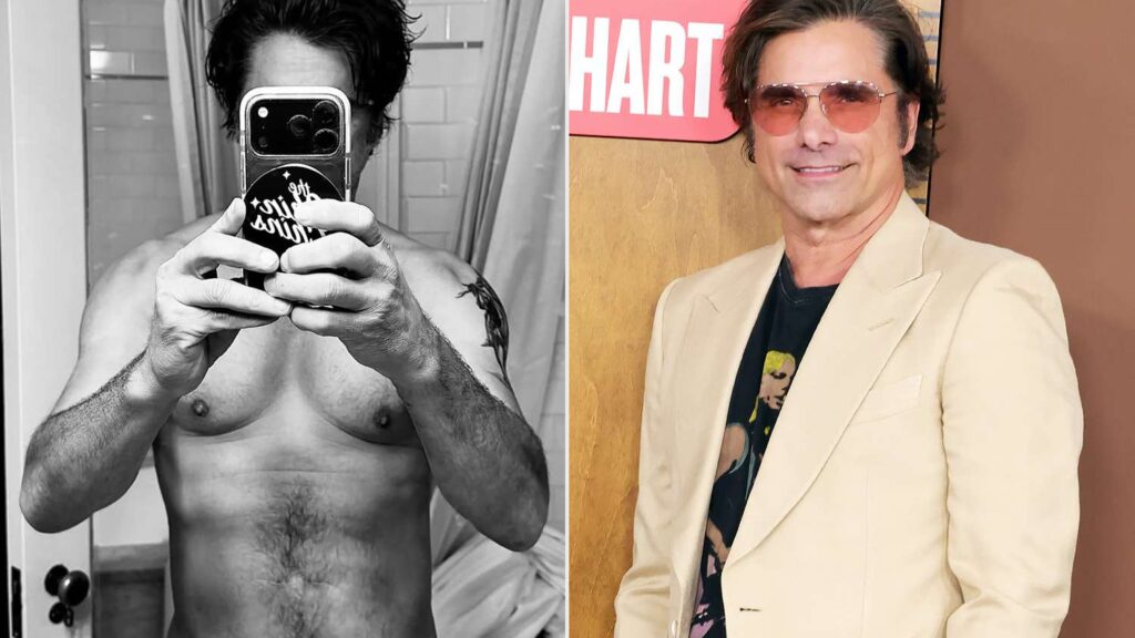 John Stamos Shows Off His Abs in Steamy Shirtless Selfie as He Celebrates 63rd Birthday
