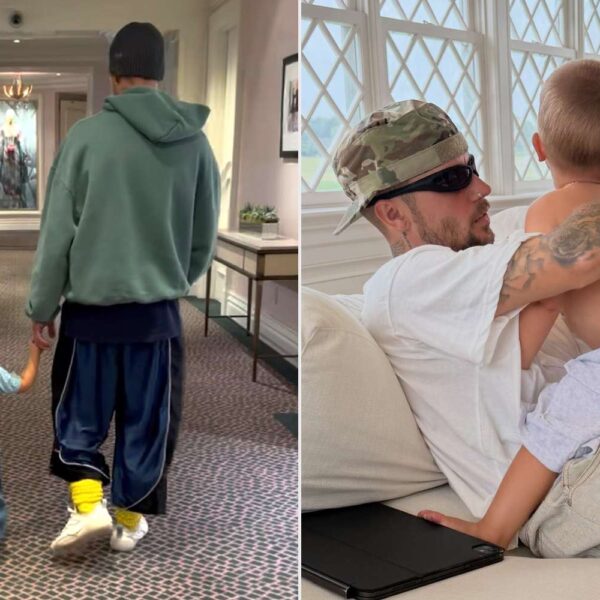 Justin Bieber walks Hand-in-Hand with Jack Blues, 2, in Sweet Father-Son Moment