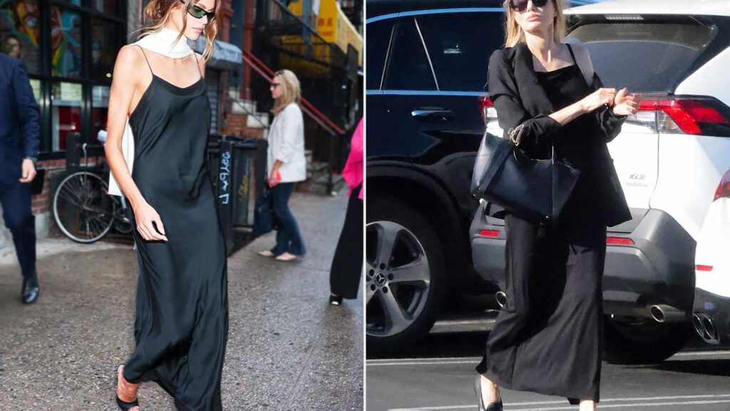 Kaia Gerber, 24, Co-Signed the Sleek Dress Style Angelina Jolie, 51, Wears — Shop Lookalikes of the Closet Staple