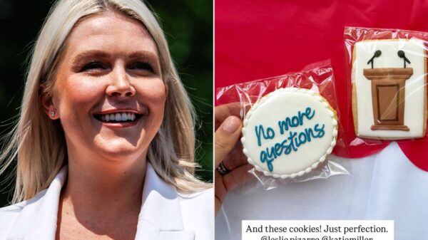 Karoline Leavitt Celebrates Her Departure as White House Press Secretary with ‘No More Questions’ Cookies