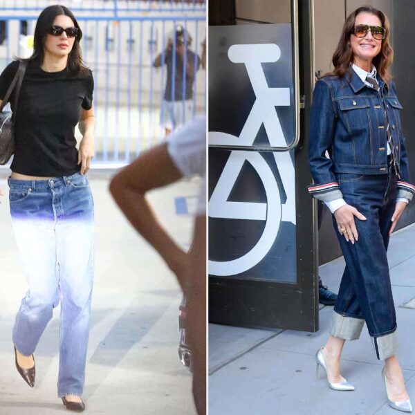 Kendall Jenner, 30, Jumped on the Anti-Skinny Jean Trend That Brooke Shields, 61, Also Wears — Grab a Pair for Fall
