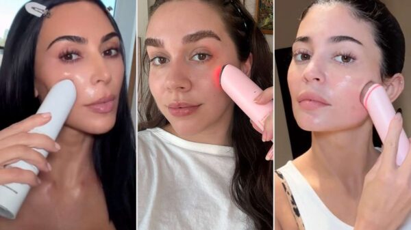 Kim Kardashian, Kylie Jenner, and I Use This Dermatologist-Backed Face Wand That Gently Lifts and Firms My Skin