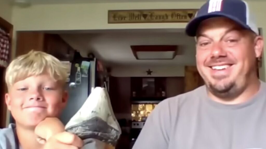 Father and Son Discover Enormous Shark Tooth Dating Back Over 3 Million Years at Jersey Shore