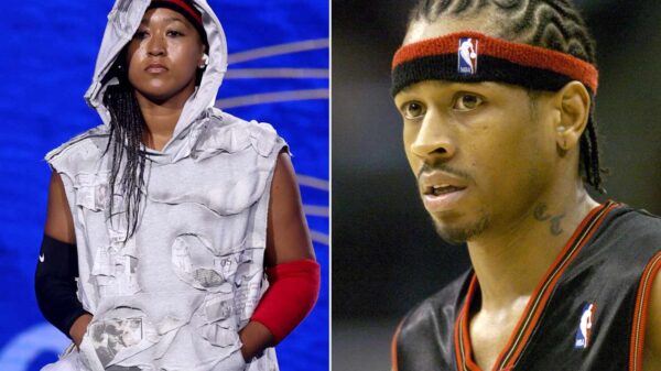 Naomi Osaka Sports Allen Iverson-Inspired Outfit at US Open for Her First Look Styled by Image Architect Law Roach
