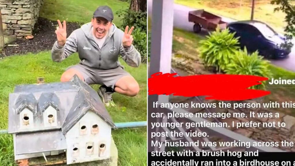 Couple Picks Up ‘Free’ Birdhouse from Neighbor’s Yard. Hours Later, a Facebook Post Begs for Its Return (Exclusive)