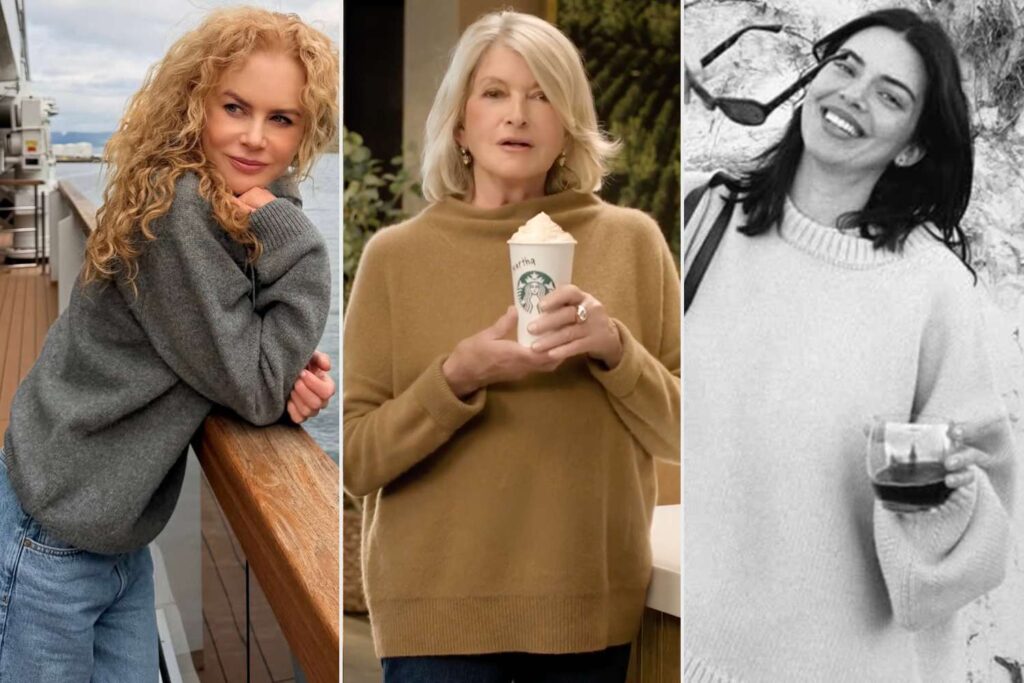 Nicole Kidman, Martha Stewart, and More Celebs’ No-Fuss Outfits Start with This Fall-Coded Staple — Shop the Trend