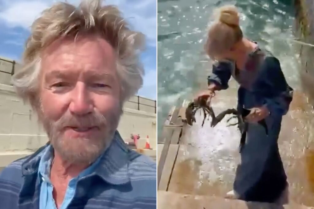 Former“ Deal or No Deal” Host Noel Edmonds and Wife Film Themselves Releasing Store-Bought Lobsters into the Sea