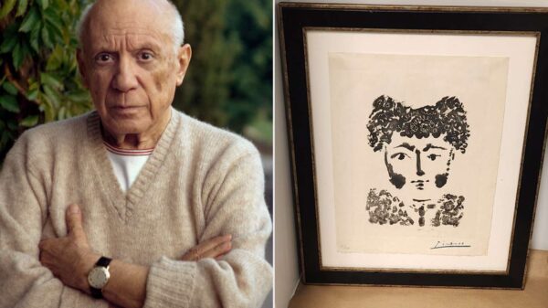 Rare Signed Picasso Print Stolen from Art Gallery in 2018 Found by Landlord in Vacant Apartment 6 Years Later