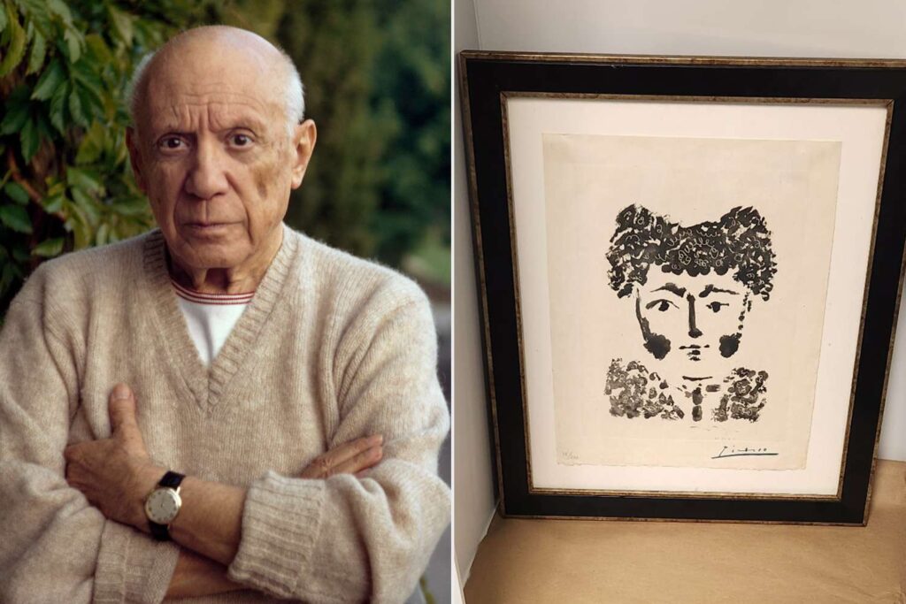 Rare Signed Picasso Print Stolen from Art Gallery in 2018 Found by Landlord in Vacant Apartment 6 Years Later