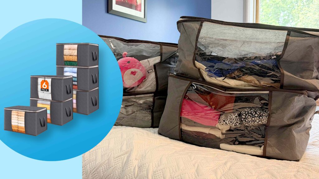 These Clever Storage Bags Make It Easy to Transition My Closet from Summer to Fall — Grab a 6-Pack on Sale for $17