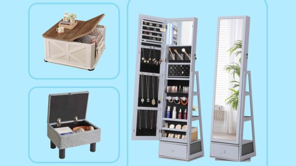 10 Clever Furniture Finds with Secret Storage Compartments to Keep Clutter Out of Sight — from $36 at Amazon