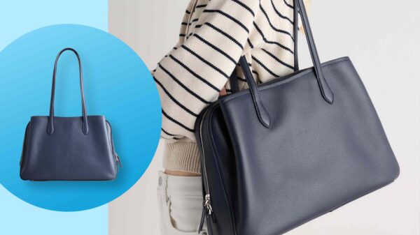 I’m Eyeing New Fall Colors of This Leather Work Tote Bag — and It’s 96% Cheaper Than a Similar Designer Version