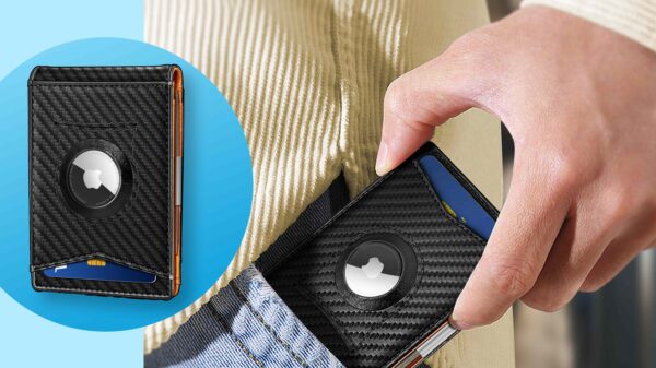 This Clever Wallet Holds an Apple AirTag to Avoid Lost Loot — It’s Slim and on Sale for $15