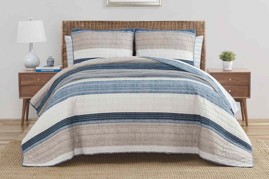 We Found Hidden Deals on Patchwork Nautica Quilts That You Can Cozy Up with in Any Season — Shop from $56