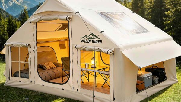 This Roomy Inflatable Tent with a Skylight Makes Backyard Camping ‘Magical’ — It’s on Sale for Under $300 at Amazon