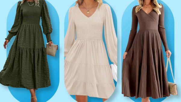 We Found 10 Long-Sleeve Dresses That Take the Guesswork Out of Early-Fall Outfits — All Under $40 on Amazon