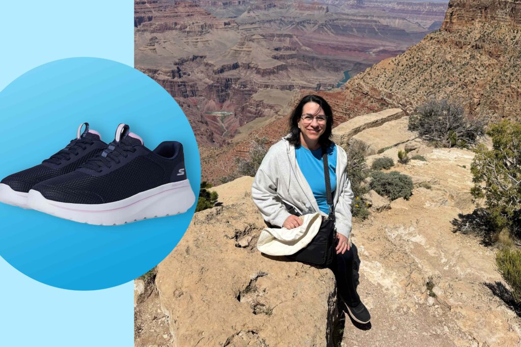My Mom, 66, Walked 10,000+ Steps a Day at the Grand Canyon Pain-Free with These $60 Laceless Sneakers