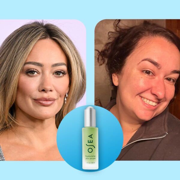 This Hilary Duff-Used Hyaluronic Acid Serum Reduced the Fine Lines Between My Eyes in 1 Month — Shop It on Sale