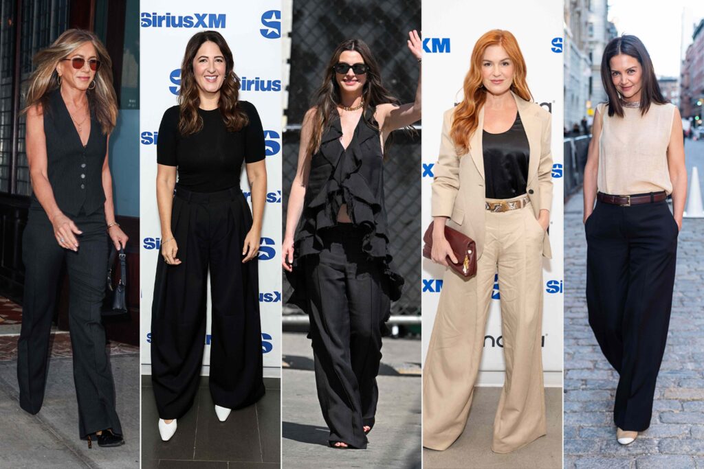 Wide-Leg Trousers Are Dominating Hollywood Wardrobes — We Found the Transitional Piece in Linen and Cotton Fabrics