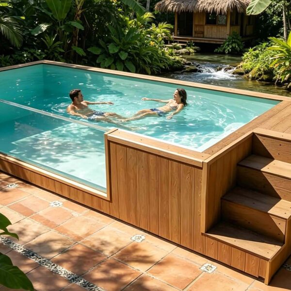 Amazon Is Selling a Resort-Style Swimming Pool That’s Ready to Make a Splash in Your Backyard — and It’s Under $11K