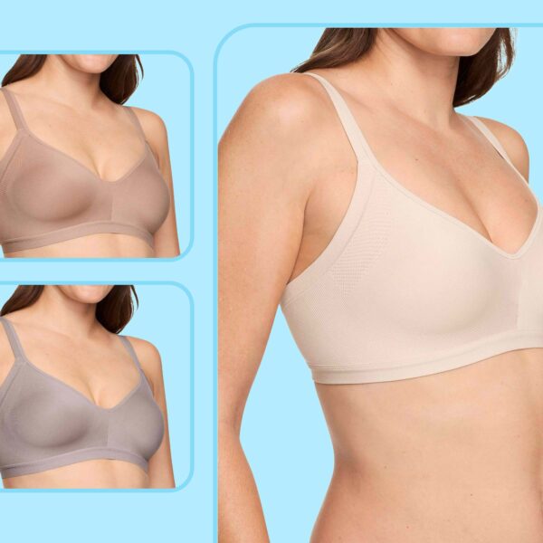 This Under-$20 Wireless Bra ‘Tucks in Underarm Bulge’ and Feels Like a ‘Soft Hug’