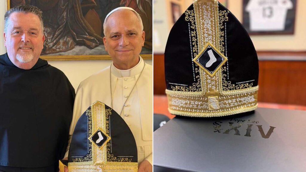 Pope Leo Gets Special Papal Hat from the Chicago White Sox: ‘Officially Landed at the Vatican’