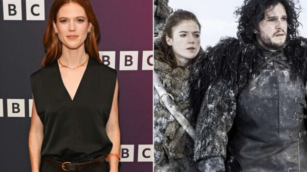 Rose Leslie Shares Rare Comments About Falling for Husband Kit Harington on ‘Romantic’ “Game of Thrones” Set