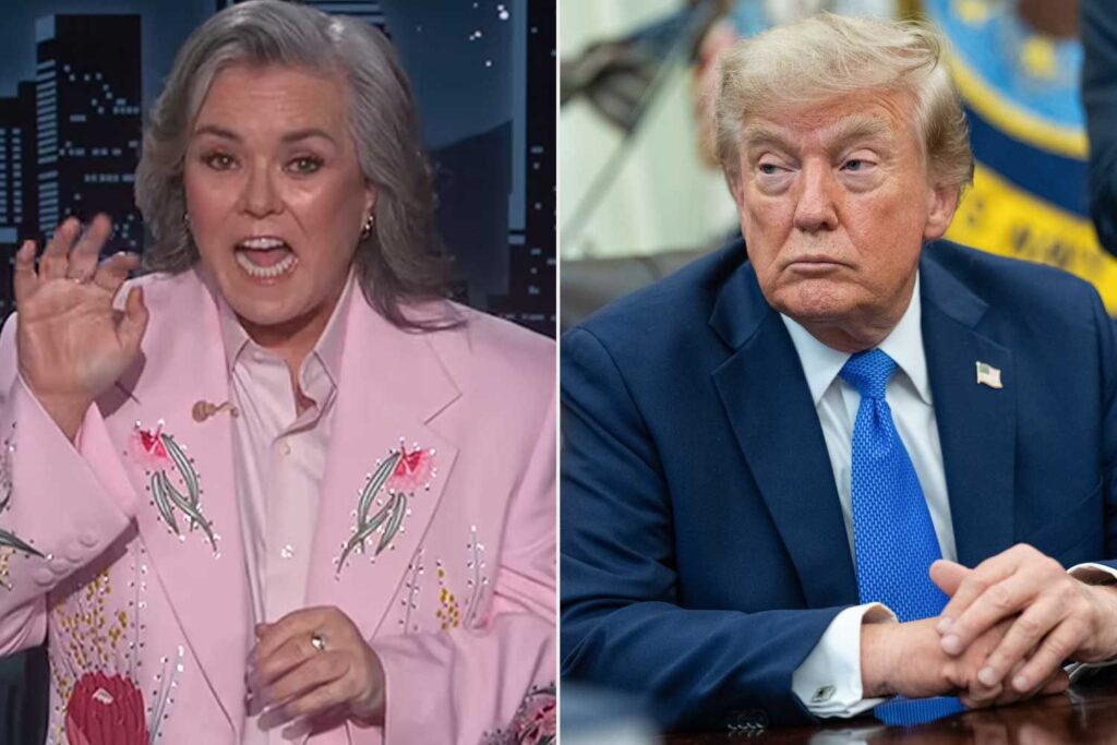 Rosie O’Donnell Calls Out Donald Trump in First “Jimmy Kimmel Live!” Monologue: ‘Hi, I Know You’re Watching!’