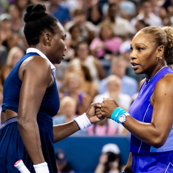 Serena and Venus Williams Lose Cincinnati Open Match in Doubles Return