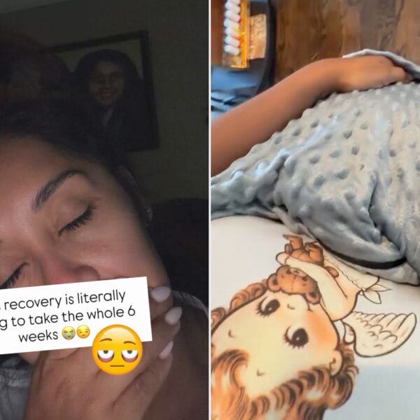 Nicole ‘Snooki’ Polizzi Walks with a Pillow Strapped to Her Stomach During Hysterectomy Recovery: ‘What Life Has Come to’
