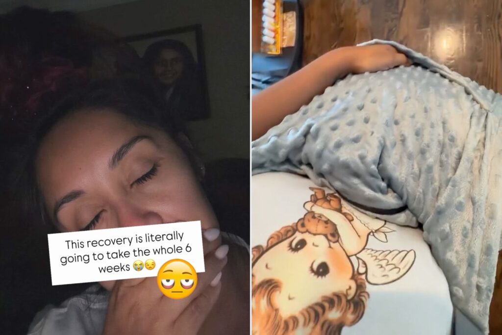 Nicole ‘Snooki’ Polizzi Walks with a Pillow Strapped to Her Stomach During Hysterectomy Recovery: ‘What Life Has Come to’