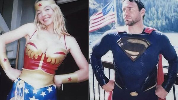 Sydney Sweeney Shares Fun Photos of Her and Boyfriend Scooter Braun Dressed as Wonder Woman and Superman