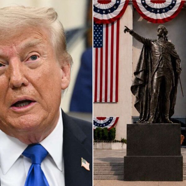 Trump Demands Smithsonian Build a 30-Foot George Washington Statue to Replace a Historic Sculpture After Almost 6 Decades