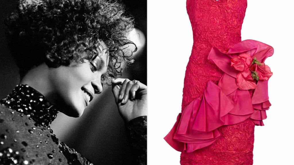 Rare Whitney Houston-Worn Awards Show Outfits Hit the Auction Block