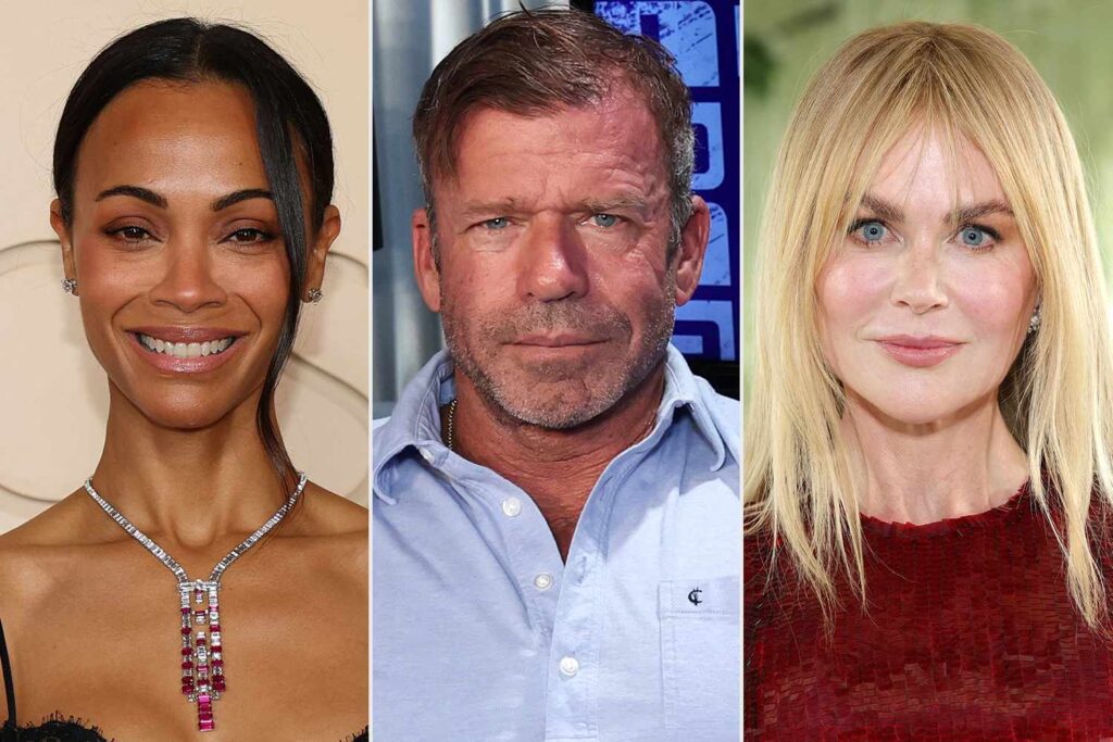 Zoe Saldaña Reveals the Voice Memos She and Nicole Kidman Send to Taylor Sheridan on “Lioness” Set