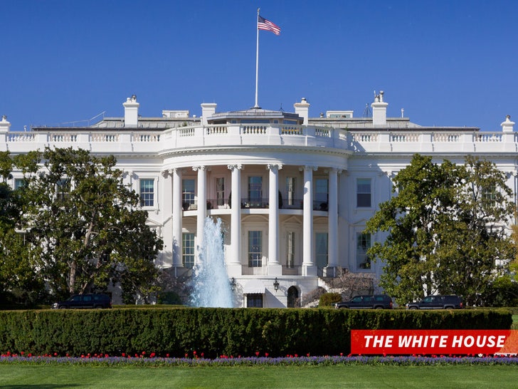 the white house exterior outside flag sub istock