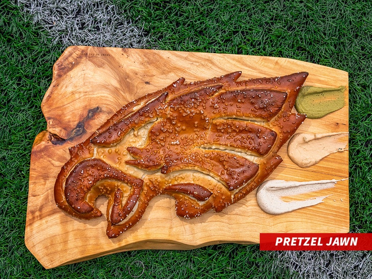 NFL Teams Unveil Special Dishes For Playoffs, Huge Pretzels & Giant Tamales!