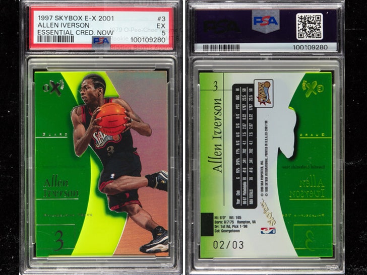 Ultra Rare Allen Iverson Card Gets Six-Figure Bid At Auction