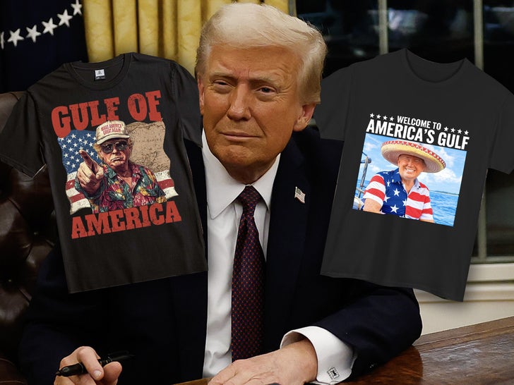 Trump's Gulf Of America Merch